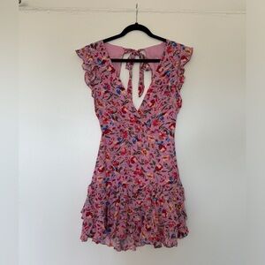 HELLO MOLLY FAR FROM FINISHED DRESS PINK